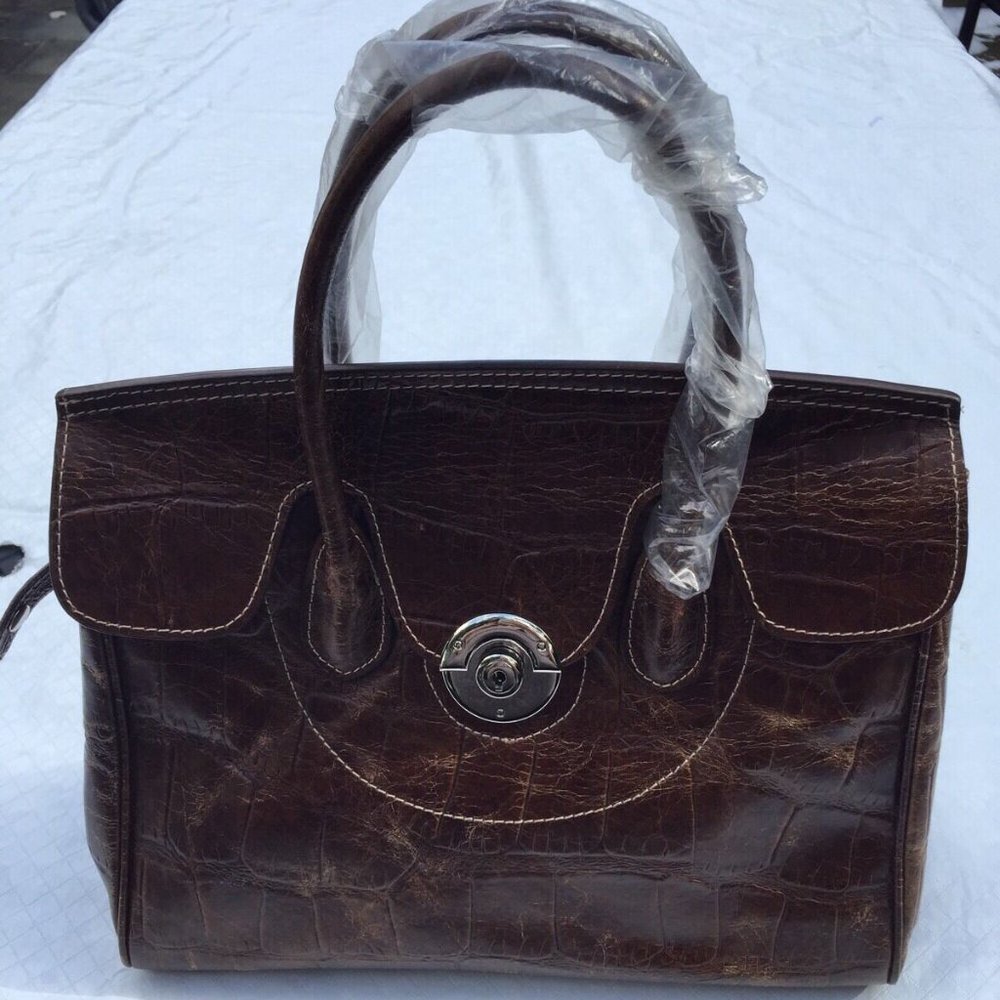 Argentinian Calf Brown Leather***Kelly Bag $1650